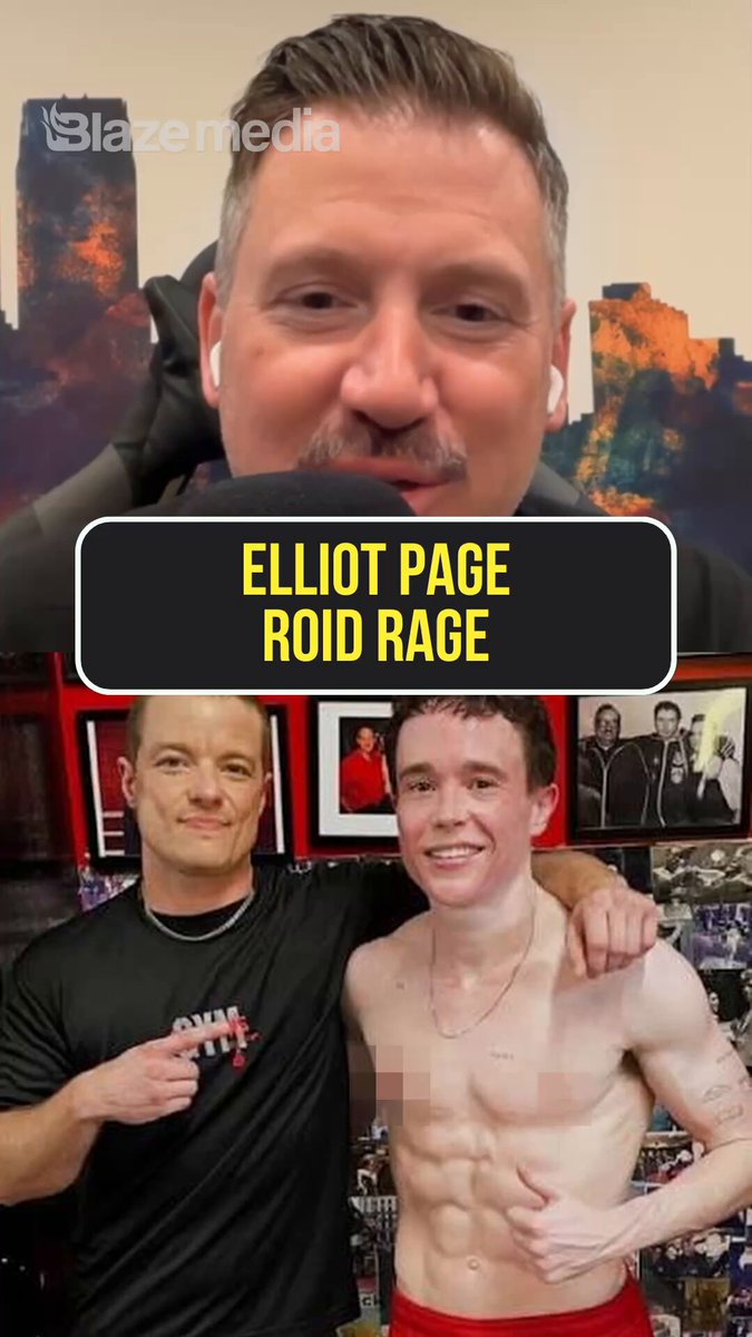 "It looks like the batman costume." - Dave Landau on Elliott Page's apparent roid rage 😂