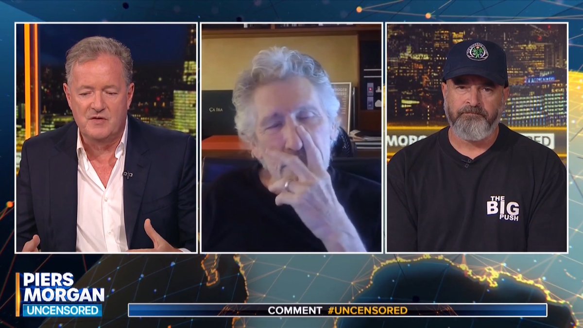"It's NONE of your effing business!" Multi millionaire Roger Waters doesn't take well to Piers Morgan suggesting he pays off the crowd funder for the 9/11 inquest he's campaigning for. Watch more 👇 📺 Piers Morgan | Roger Waters ✊