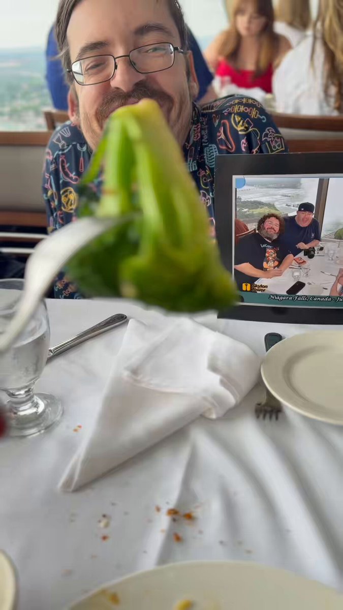 I tried to get Ricky Berwick to eat a vegetable Ricky Berwick