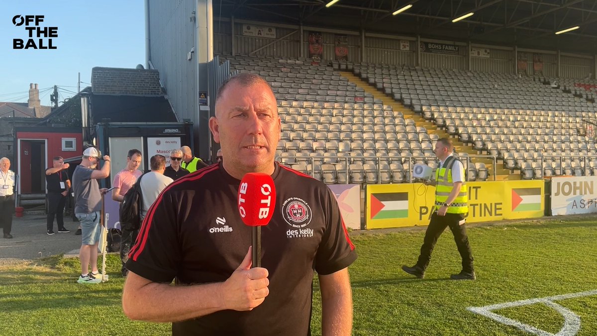 🗣️ 'Everyone knows what Bohemians' stance is on that, the game can't be played!' Bohemian Football Club's Alan Reynolds says the club will stick to their principles should they be drawn against an Israeli team in Europe, following his side's 2-0 victory over Gibraltar's St Jospeh's. | #LOI The League of Ireland on Off The Ball.