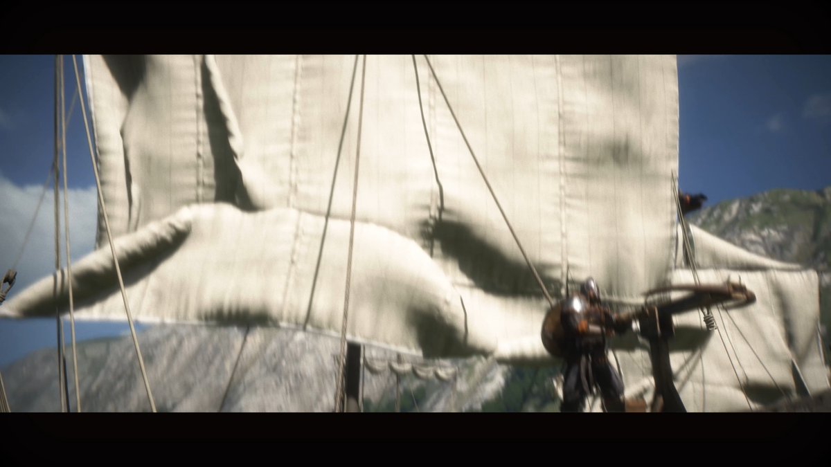 Captain: Boarding is not enough. Nords: Say no more. ⚓ The Nord Battle Knarr is an oversized, reinforced Knarr designed to carry both a large crew and naval artillery. While regular longships are made for fast boarding attacks, the Battle Knarr gives Nord fleets the space and stability needed to bring ballistae into the fight. #mountandblade #bannerlord #warsails