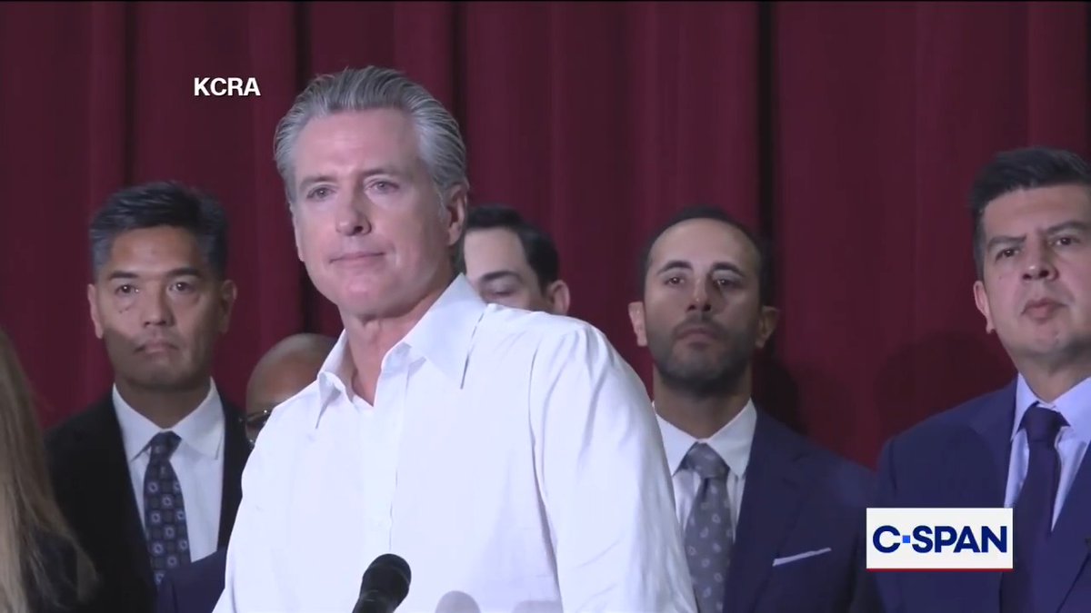 California Gov. Gavin Newsom called the Justice Department investigation into him "purely political," claiming the department had been "directed to find something."