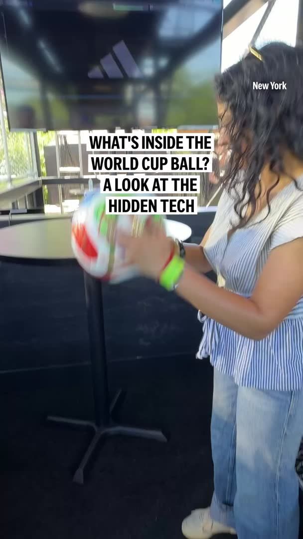 The World Cup ball is doing more than keeping play moving. Hidden inside is a sensor that tracks every touch, helping match officials make faster and more accurate decisions.