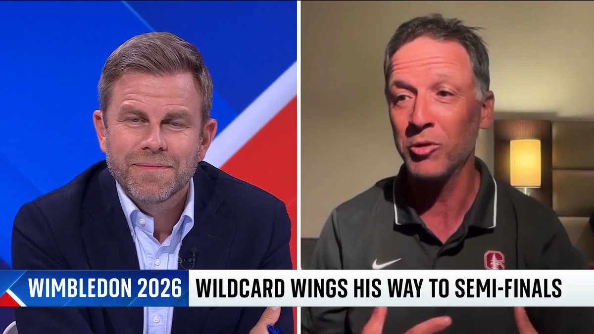 Arthur Fery's former Stanford coach Paul Goldstein tells Matt Barbet his heart is 'full of joy' for the British wildcard, as he eyes up a Wimbledon semi-final against Alexander Zverev. 📺 Sky 501, Virgin 602, Freeview 233 and YouTube