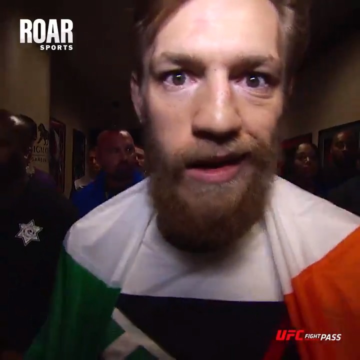 I want to believe so bad that this version of Conor McGregor is back