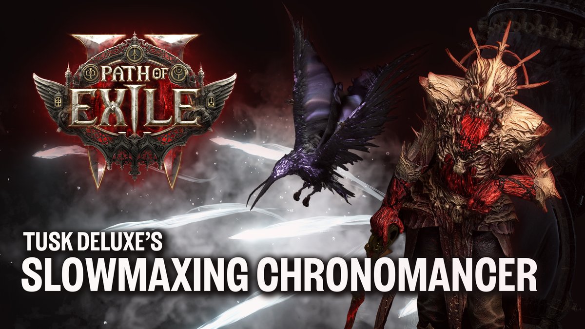 Feeling sloooooooooow? This Chronomancer build by TuskDeluxe is built around the Auspex and its Grueling Madness aura. Check it out!