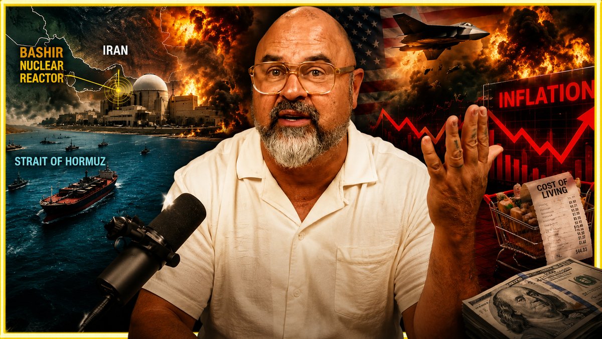 VIDEO: World ROCKED By Uncertainty After US Bombs Iranian Bushehr Nuclear Reactor! As The World Enters The 122nd Day Of The Israel-Iran War, Economists Agree That The Continued Closure Of The Strait Of Hormuz Will Only Accelerate Global Inflation & Trigger Deep Stagflation! The Closure Has Also Triggered A Global Shortage Of Fertilizer That Experts Believe Will Activate A New Mass Migration Out Of Africa Into Europe! Top Economist & Precious Metals Expert Kirk Elliott Reveals How You Can Navigate The Volatile Markets As The Iran War RAGES! THIS IS A MUST-WATCH/SHARE INTERVIEW WITH ALEX JONES! KEPM Alex Jones Network 🔴WATCH/SHARE THE LIVE X STREAM: