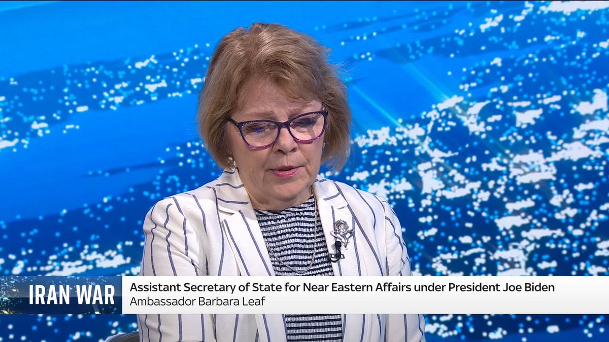 "The Iranians will punch back, but they will be unfazed." Ambassador Barbara Leaf explains to Barbara Serra what the likely ramifications would be if Donald Trump went through with his threat to hit civilian infrastructure in Iran. Iran war latest: