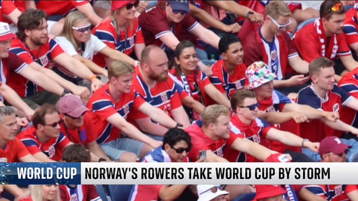 "They can win whatever they want, I will not row." Norway fan Emil Lappen explains to Barbara Serra why he won't be taking part in the Viking row while watching his team play at the World Cup. Latest: 📺 Sky 501, Virgin 602, Freeview 233 and YouTube