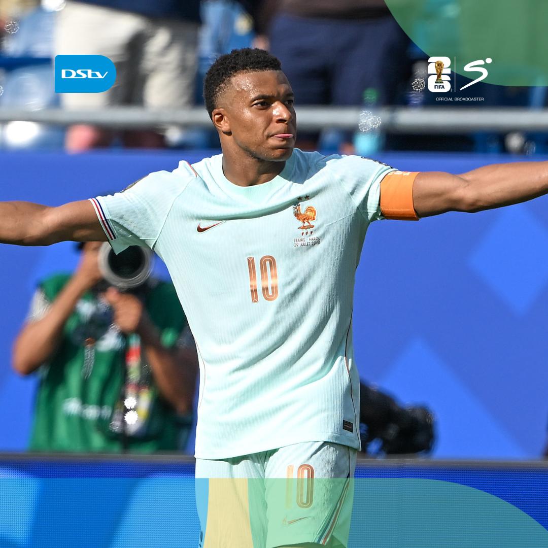 Kylian Mbappé deals in bangers 😮💨 He equals Lionel Messi on eight goals at the 2026 FIFA World Cup.