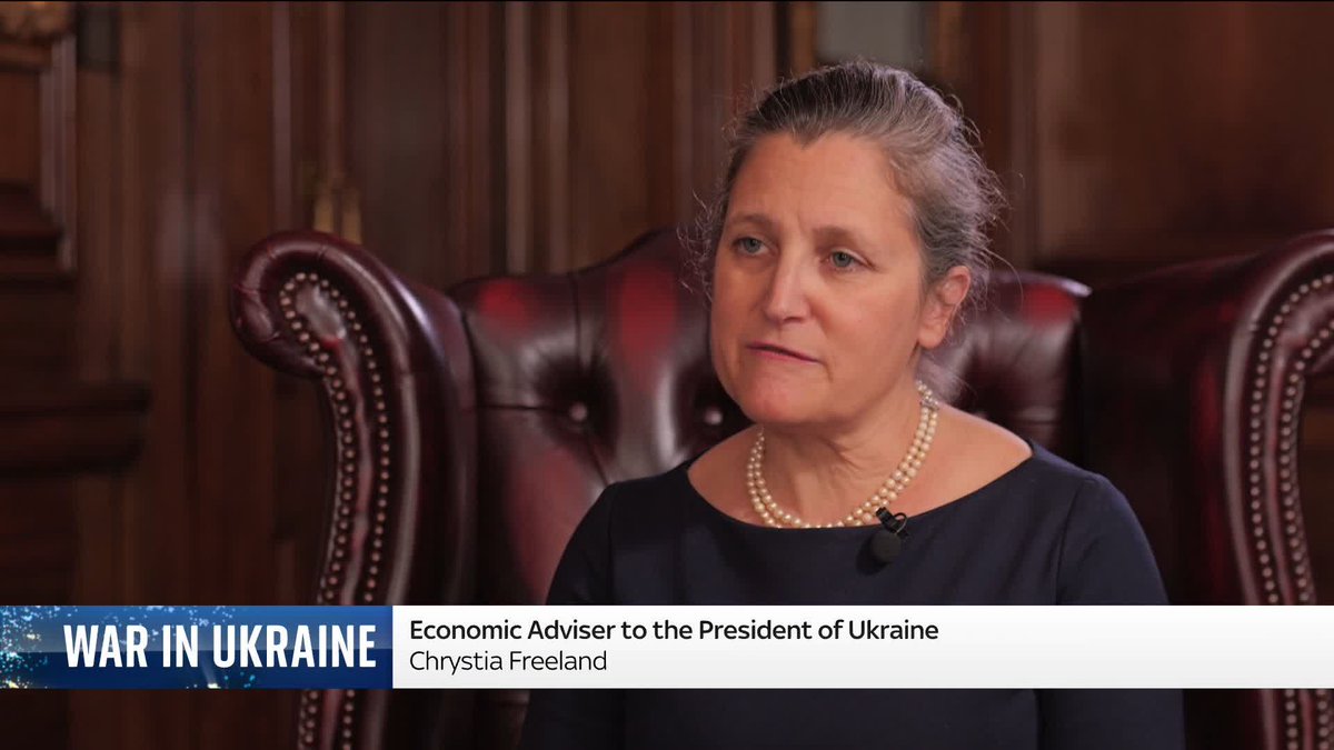 "Western leaders should have learned by now that trying to appease President Trump just encourages him." Former deputy PM of Canada Chrystia Freeland tells Barbara Serra that Donald Trump needs to be "called out" more. The World: 📺 Sky 501 and Virgin 602