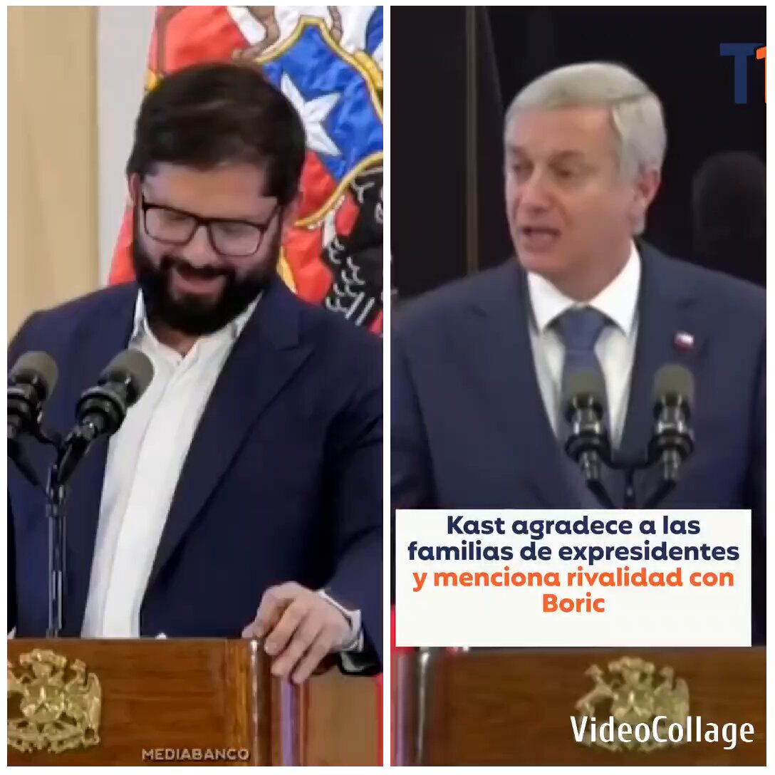 🔴 Boric marcó la pauta; Kast terminó copiando al ex presidente Hoy se produjo una escena política bastante llamativa. Los expresidentes se reunieron para conmemorar la institucionalidad presidencial. Primero intervino Gabriel Boric y luego José Antonio Kast. Lo que más ha dado que hablar no ha sido la ceremonia en sí, sino el contraste entre ambos discursos. Quedó en evidencia una diferencia importante en la construcción del relato y en la capacidad oratoria. De hecho, Kast terminó recurriendo a ideas y conceptos que Boric ya había desarrollado minutos antes, como si no hubiera podido escapar del marco narrativo que este instaló. Más allá de las posiciones políticas de cada uno, el contraste fue evidente: Boric marcó el tono de la ceremonia con un discurso sólido, coherente y con una impronta de estadista que terminó condicionando incluso la intervención de quien habló después.