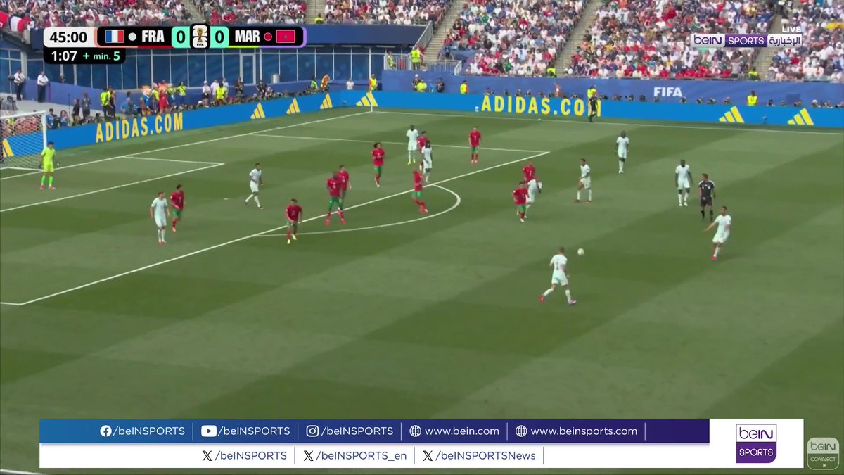 🟣🎥#تقرير_خاص | غادر منتخب المغرب كأس العالم 2026 من ربع النهائي بخسارته أمام نظيره الفرنسي2 - 0 ليضمن وصيف بطل العالم مقعدا في المربع الختامي للنسخة الثالثة تواليا 🎙️ تقرير | يوسف سهيلي