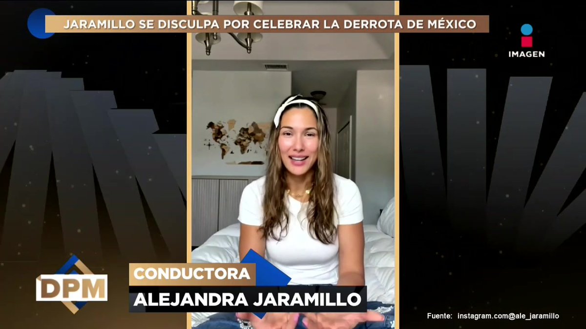 ¡Alejandra Jaramillo se 'DISCULPA' con los mexicanos tras sus comentarios por el último partido! Conductores de De Primera Mano REACCIONAN a su discurso #DePrimeraManoTV👌 de lunes a viernes 3 pm por el 3.1 de #ImagenTelevisión: