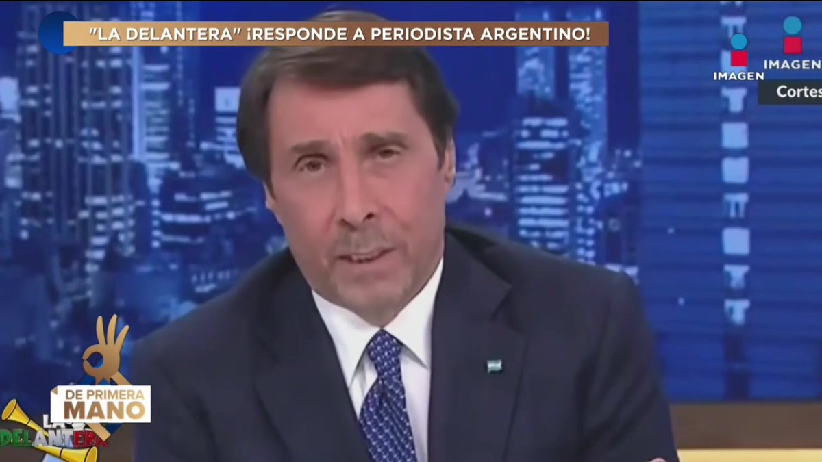 ¡Eduardo Videgaray y Estaca le RESPONDEN a Eduardo Feinmann por decir que ‘DETESTA’ a los MEXICANOS! Así reaccionaron a sus disculpas durante 'La Delantera' 🇲🇽⚽ #DePrimeraManoTV👌 de lunes a viernes 3 pm por el 3.1 de #ImagenTelevisión: