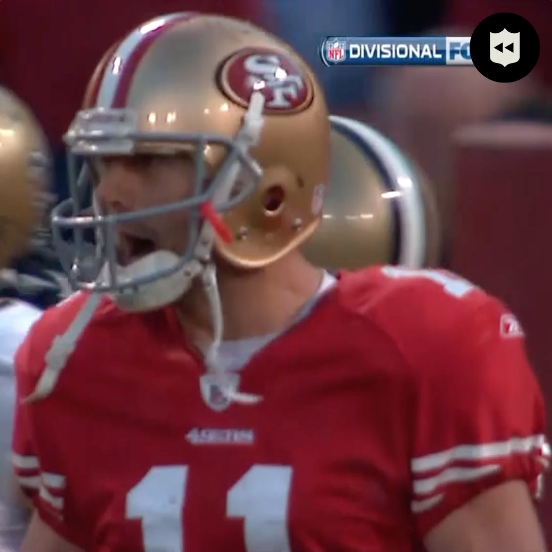 The 49ers vs Saints in the 2012 divisional round 🙌