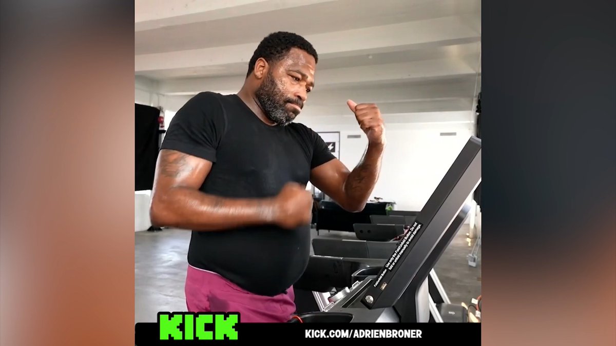 Adrien Broner begins 45 day journey to get back in shape 🥊👏