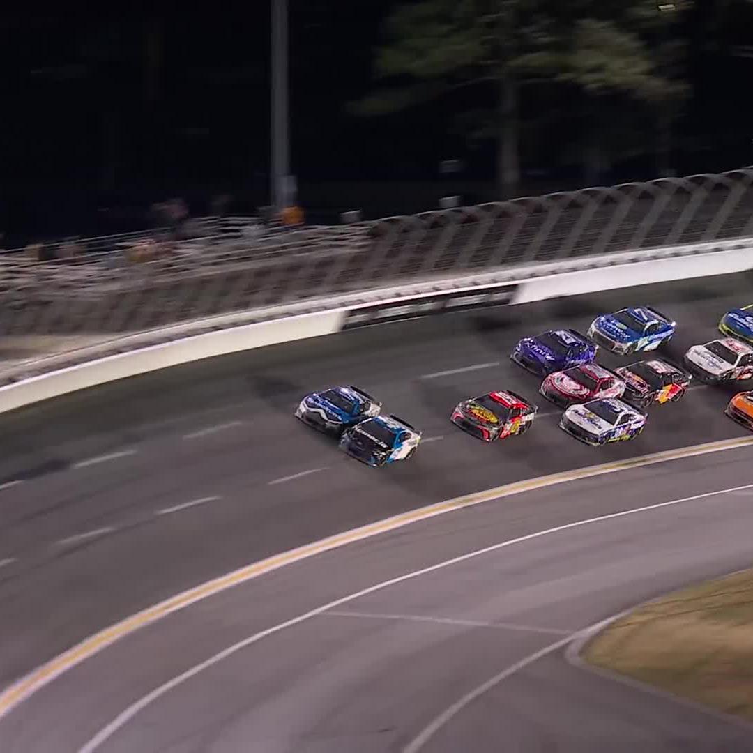 I still can’t believe Tyler Reddick won this race with practically no right front fender