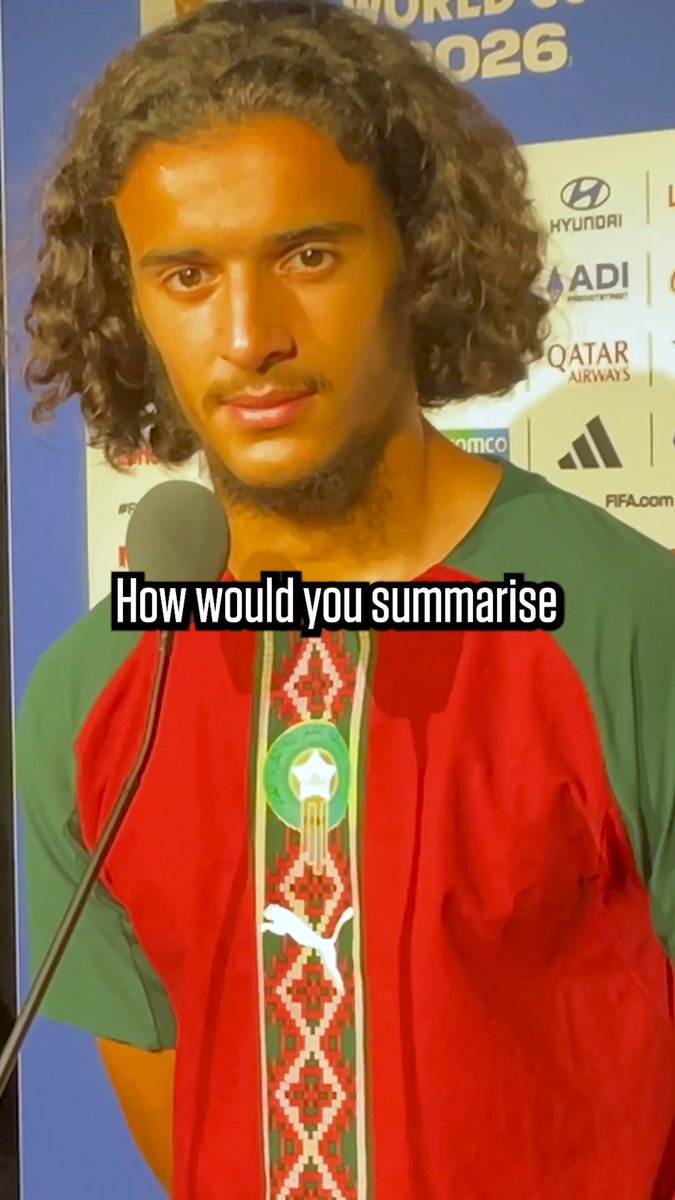 "There is no regret." Ayyoub Bouaddi reflects on choosing Morocco over France 🇲🇦✨