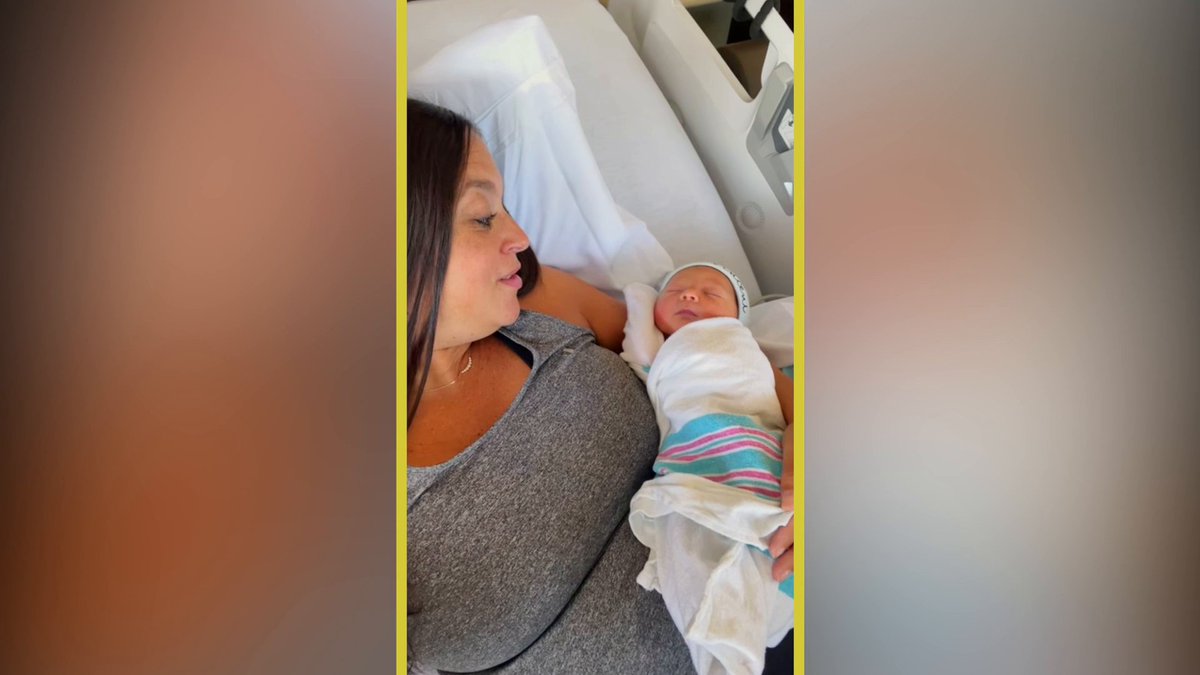 After everything it took to get here, this moment makes it all the more special. Watching Sammi and Justin welcome baby Vincent is truly a moment to cherish. 🥹💙 #JSFamilyVacation