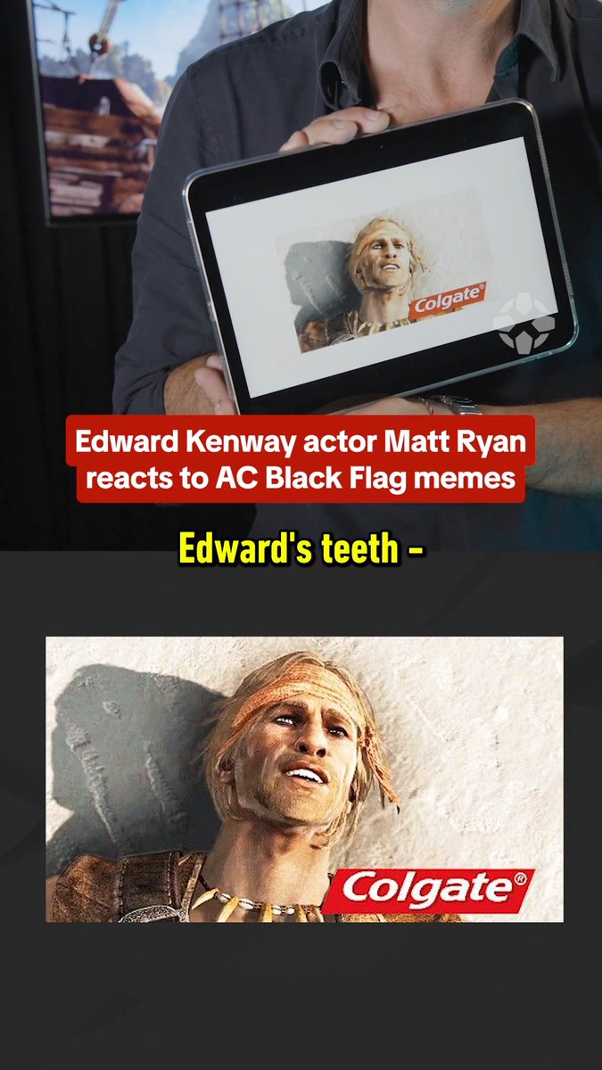 Edward Kenway actor Matt Ryan ranks Assassin's Creed Black Flag memes using IGN scores.