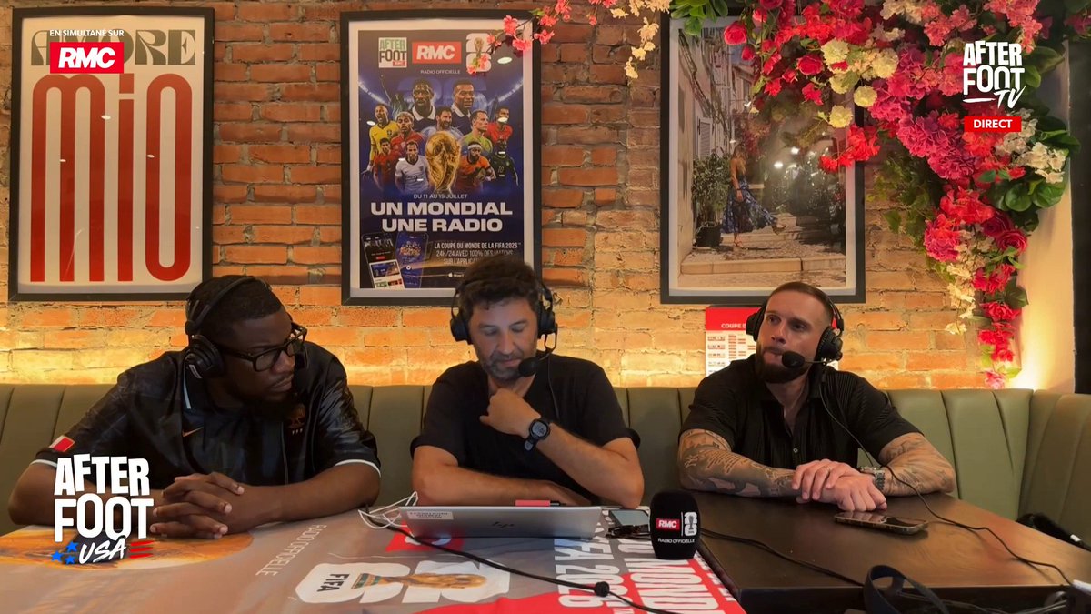 🇫🇷🎙️ 𝚆𝚊𝚕𝚒𝚍 𝙰𝚌𝚑𝚎𝚛𝚌𝚑𝚘𝚞𝚛 : "Mbappé est déjà à la table de Platini et de Zidane. Et en 2 matchs, il peut renverser la table."