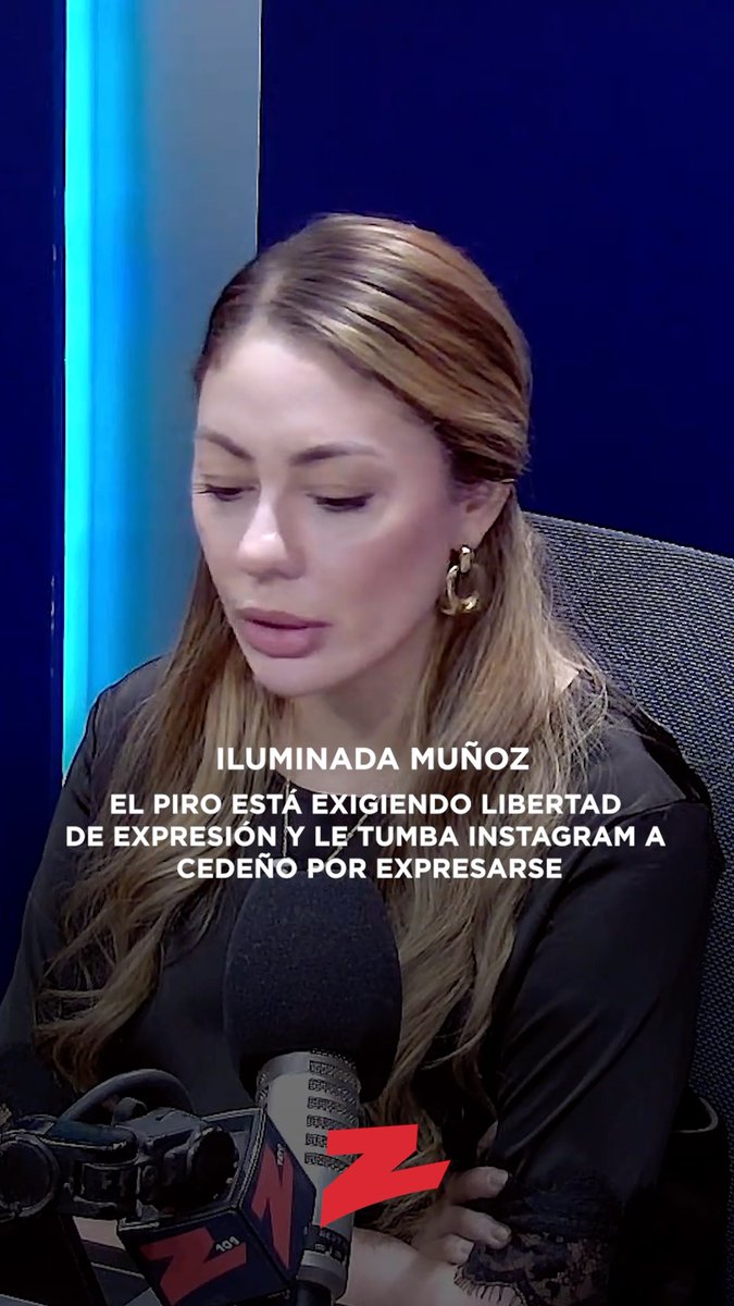 📺 [#ElGobiernoDeLaTarde] Iluminada Muñoz: El Piro está exigiendo libertad de expresión y le tumba Instagram al diputado Cedeño por expresarse Escucha sus comentarios en: Todos los detalles en nuestro canal. Link en la Bio 👆🏻 #Z101 #ZDigital #ZTV #Opinión