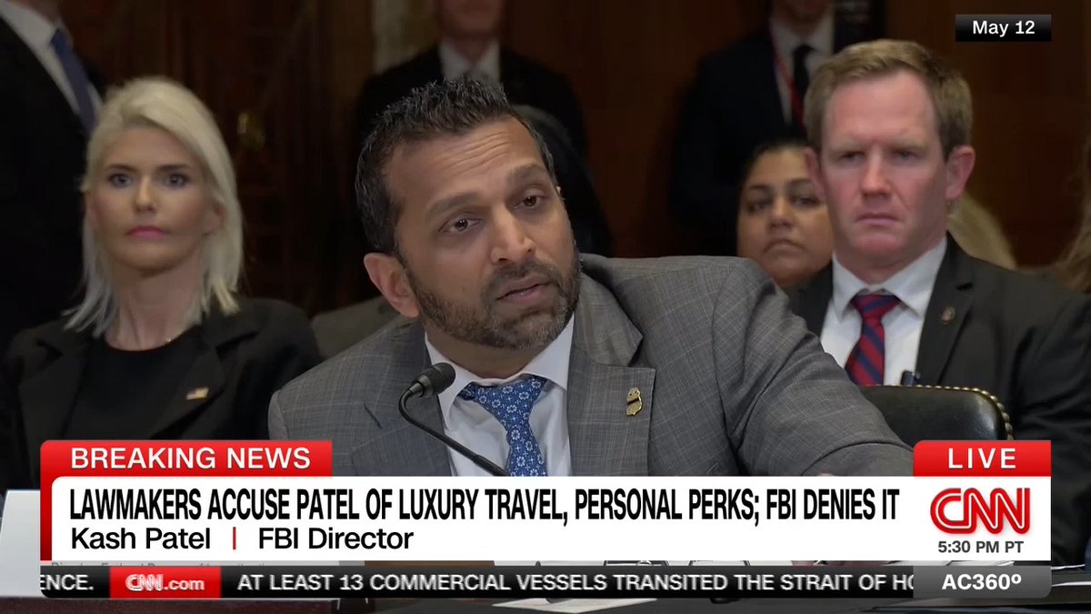 The ranking member of the House Judiciary Committee, Jamie Raskin, claims there is evidence taxpayers are footing the bill for FBI Director Patel's personal travel, citing a letter from Sen. Grassley seeking information on the bureau's spending. The FBI denies the allegations.