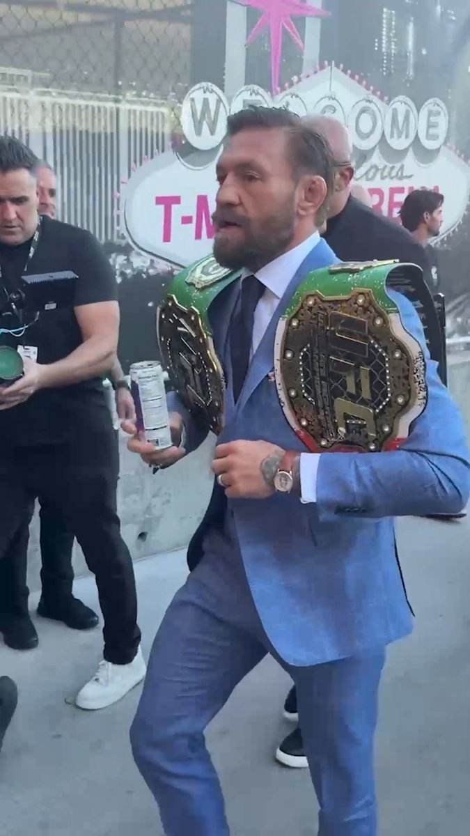 MCGREGOR HAS ARRIVED. Conor McGregor press conferences are back 🔥