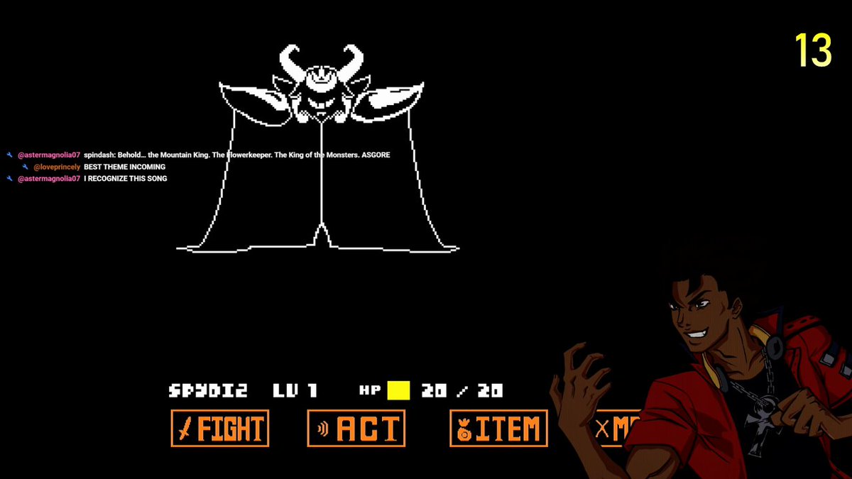 DID ASGORE JUST FUCKNG DESTROY MY MERCY BAR??????