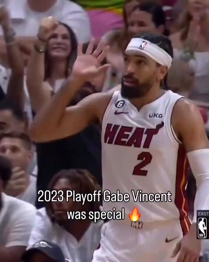 ESPN randomly posting 2023 Gabe Vincent highlights. That man was special 😭