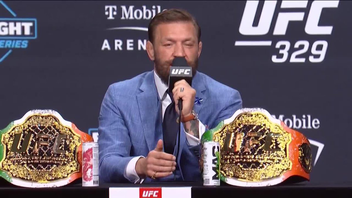 マクレガー、ホロウェイが自分をUFC最高のボクサーだと主張している事について👎 「ヤツのボクシングはひどいもんだ！全く評価していない！ヤツには一つのギアしかなく、それも大したものじゃない」 #UFC