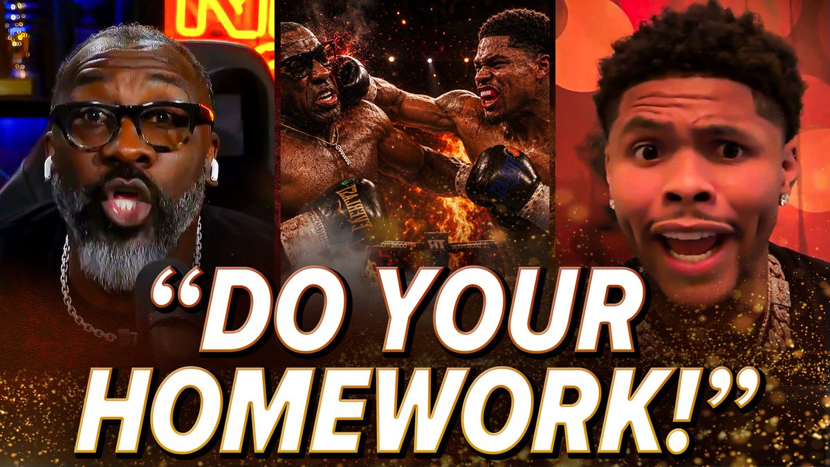 .Shakur Stevenson came through and told Unc to "do his homework" on his fighting style...We gonna see them in the ring soon 👀 😂 shannon sharpe | Chad Johnson | isojoe | #Nightcap