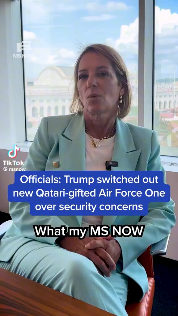Trump wants everyone to believe he's fearless, but he was clearly unsure about the safety and defense of his Qatari grift gift. While he decided to bomb Iran again, he had to call back the 35-year-old AF1 to fly him out of Turkey. #DemsUnited