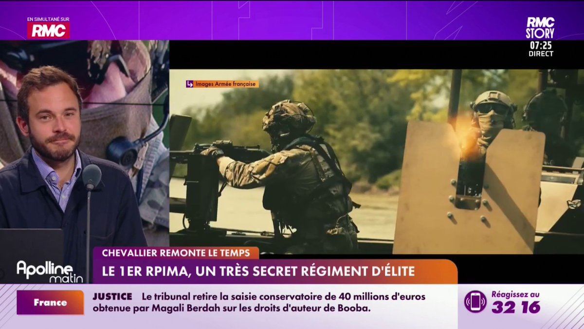 🚨 La visite a été tenue secrète jusqu’au dernier moment. Hier, Emmanuel Macron s’est rendu à Bayonne auprès d’un régiment d’élite, le 1er RPIMA #ApollineMatin