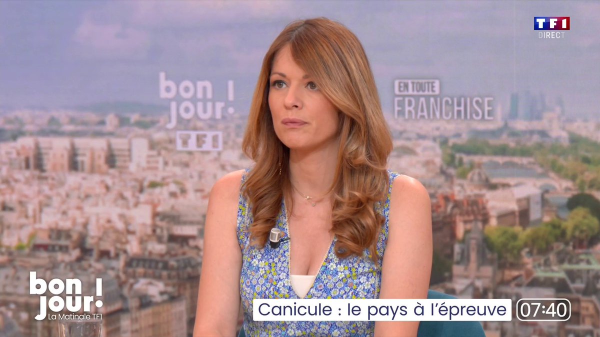 Le réacteur de la centrale nucléaire de Golfech à l'arrêt à cause des fortes chaleurs "Ce phénomène est ordinaire, car lorsqu'il fait très chaud et que le débit des fleuves est faible, on veille à ne pas impacter l'écosystème" : Maud Bregeon ▶️ Adrien Gindre