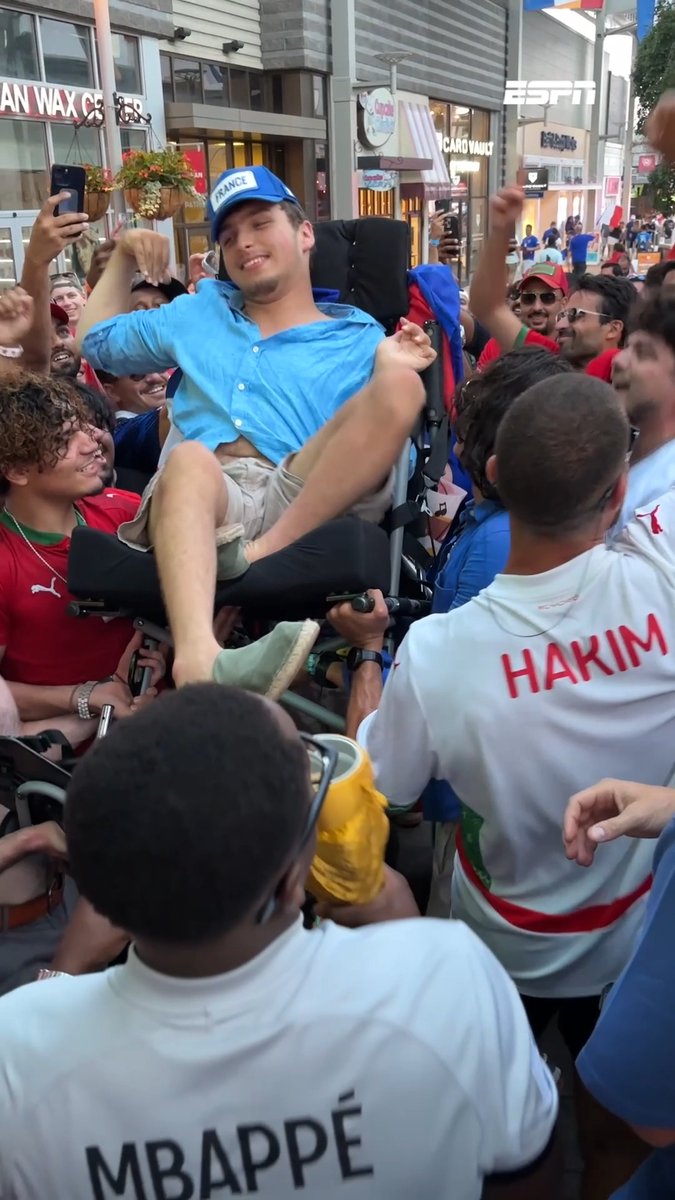 Voetbal verbindt 🇫🇷❤️🇲🇦