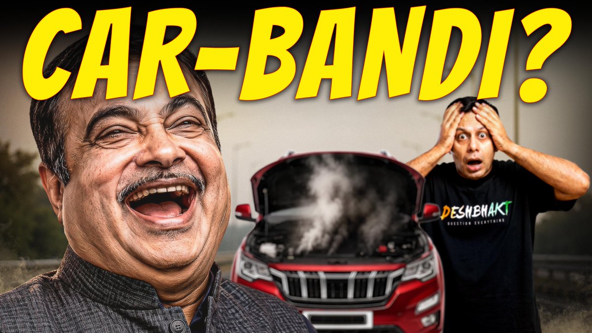 2016 Notebandi vibes in 2026 Car-Bandi Even as evidence mounts - Modi Govt is sticking to its guns, INSISTING that a hygroscopic / expensive / damaging E20 blend is what India needs. // 🚨 Register now and join India's biggest tech and business event -