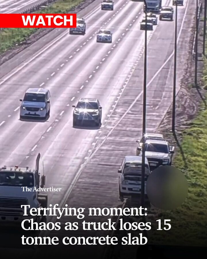 WATCH: There has been major delays on the North-South Motorway after two large cement blocks fell from a truck causing a four-car pileup. 📌 DETAILS: