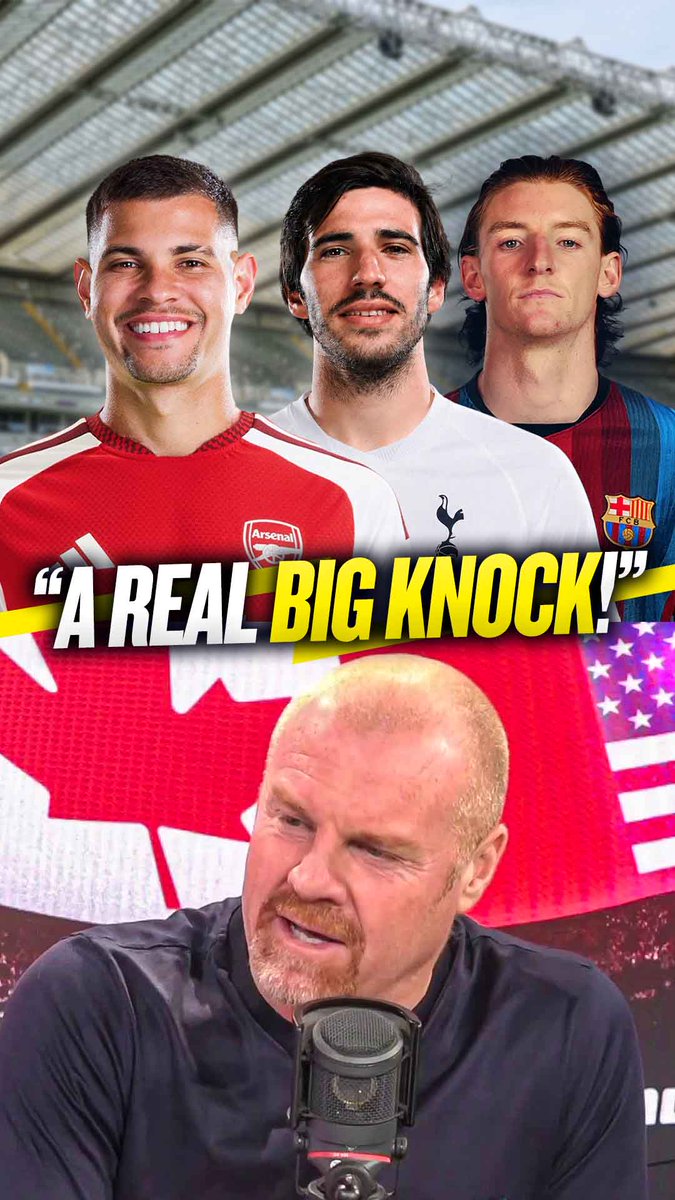 😬 "If three go, the players go 'hang on a minute!'" 😰 "If they lose Bruno Guimaraes, that's a real big knock!" Sean Dyche reacts to #NUFC potentially losing Guimaraes, following the departures of Tonali and Gordon! 👀