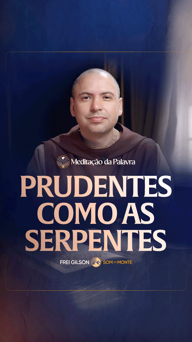 Prudentes como as serpentes | (Mateus 10, 16-23) #2767 | Meditação da Palavra Passagens Complementares: Apocalipse 12,9 Gênesis 3,15