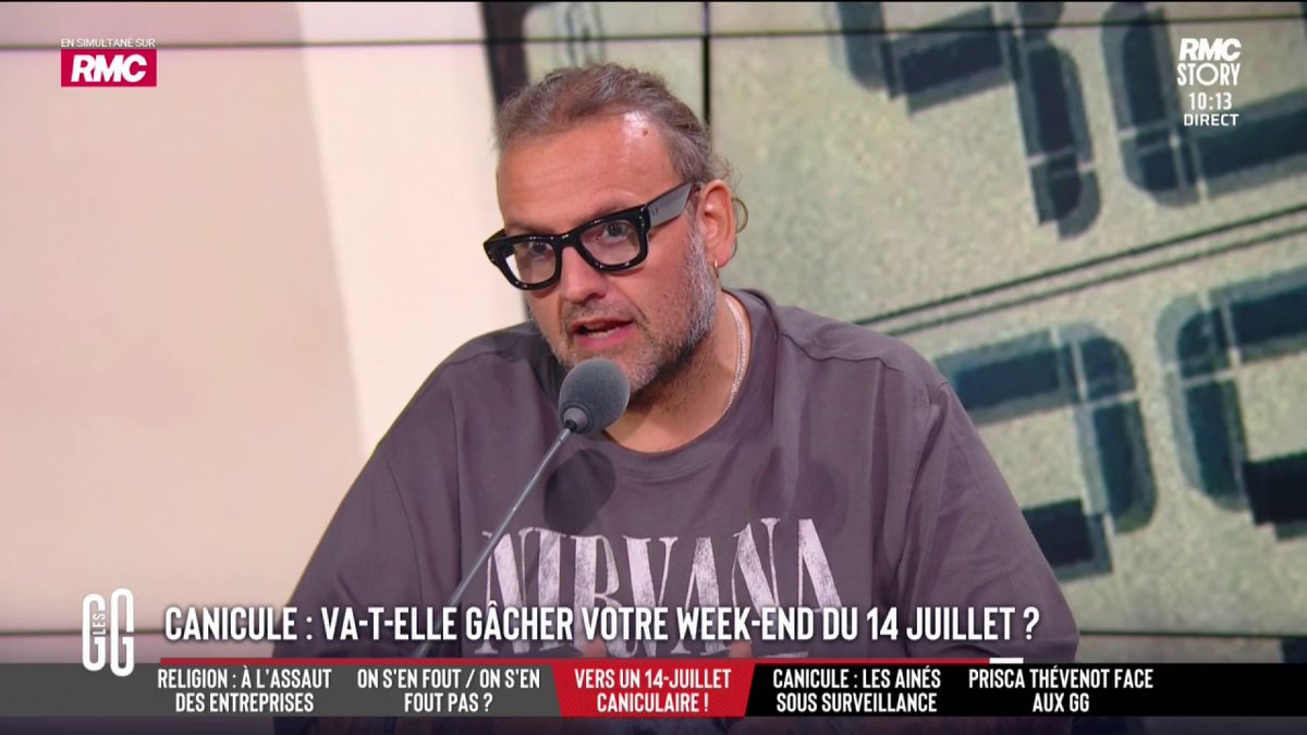 ☀️ Canicule : les politiques en font-ils assez ? 🎙️ Bruno Poncet : "Si demain je m'engage en politique, que je viens d'un hôpital où le personnel souffre, mais que je ne peux rien faire, je prends mon téléphone, j'appelle les médias et je balance tout" #GGRMC