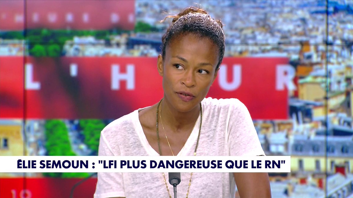 Après les mots forts d'Elie Semoun à propos de La France insoumise, Rachel Khan, essayiste et juriste, réagit dans #HDPros : «LFI ne parle qu'avec cinq mots : génocide, apartheid, colonisation, extrême droite, racisme» Toute l'info est à retrouver sur