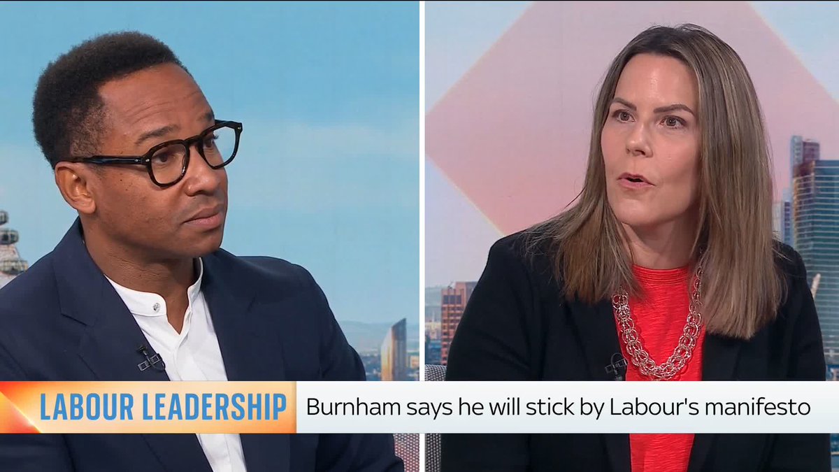 'You're not going to raise income tax, national insurance or VAT under Andy Burnham?' - Kamali Melbourne 'That's right, and we will keep the triple lock, but of course there are always changes made around the budget' - Labour MP Melanie Ward MP