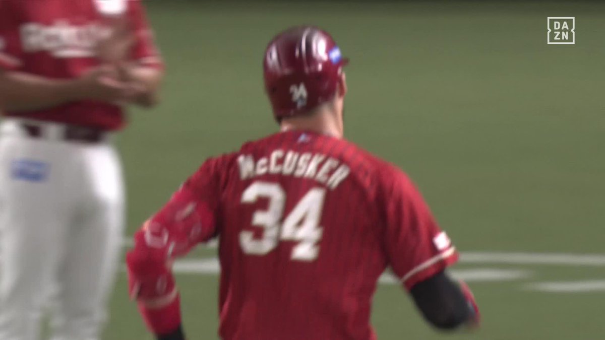 打ち終わりの威圧感 マッカスカー 特大アーチ 第8号ホームランは同点の一撃 ⚾️ソフトバンク×楽天 #RakutenEagles #だったらDAZN