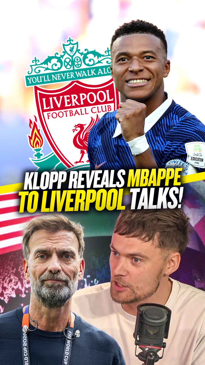 ✅ Huge private jet ✅ Lavish meal with family ✅ Meetings in the air for secrecy Jurgen Klopp has revealed the lengths #LFC went to sign Kylian Mbappe from Monaco! 😲 Max Scott gives all the details 👇