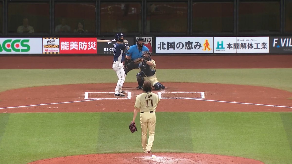 驚愕の54キロ👀 北海道日本ハム 伊藤大海 投手が投じた一球にスタンド騒然⁉️ 👇スマホ・テレビで試合観戦!