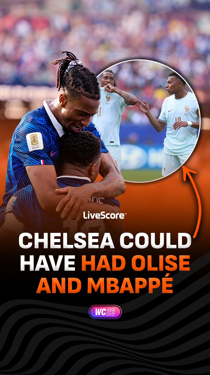 Imagine if Chelsea had Mbappe and Olise 😳🇫🇷