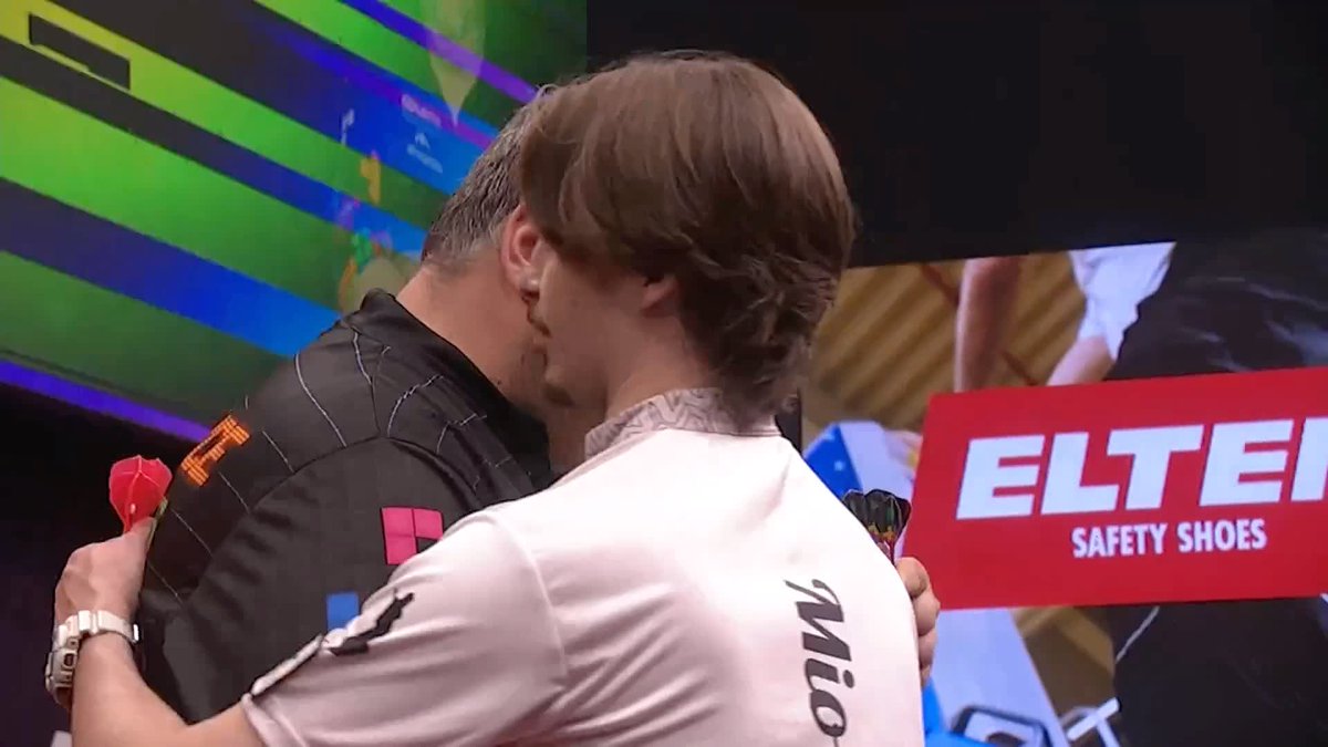 ROUTINE FOR RELENTLESS! Ryan Joyce kicks off the action in Leverkusen with a 6-1 win over Mio Varila! 📺 #ET10