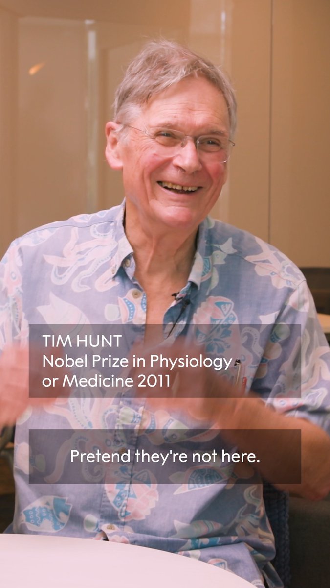 We paired up a Nobel Prize laureate with a PhD student - listen in on the full conversation at Tim Hunt met student Paulina Tan in Malaysia where they spoke about what it takes to become a researcher and the wonderful pursuit of solving scientific riddles.